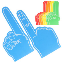 30 Pcs Foam Fingers Giant Hands For Sports Fans Football Cheering