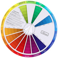 3Pièces Roue Couleurs Multiusage Outil Apprentissage Couleur
