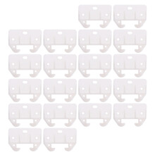 40 Pcs Plastic Drawer Track Guides Replacements