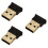 3St Draadloze Usb2.0 Adapter Dual-Mode Ontvanger Zwart Voor Computer 10