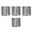 4Pcs Stainless Steel Bottle And Holder 10
