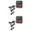 2pcs Humidity Meter Temperature Meter Number Animal 5