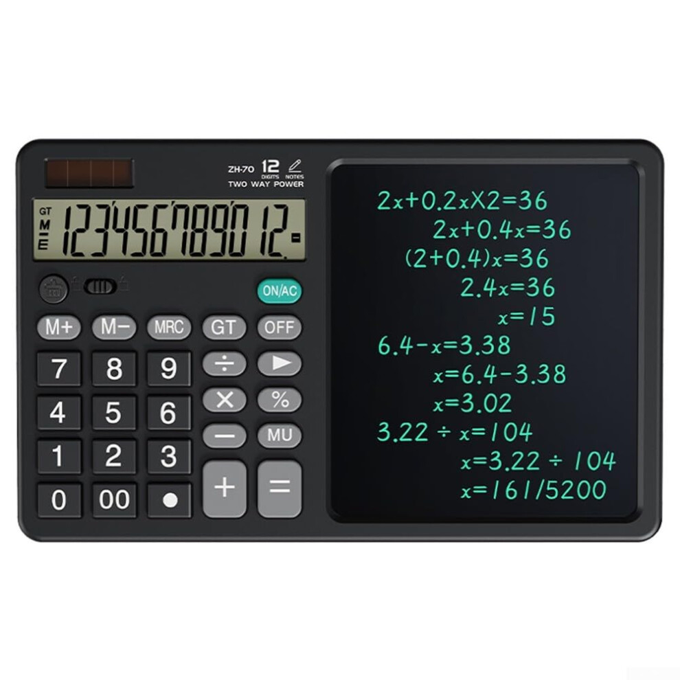 Multifunctional Handwriting Tablet For Students And Professionals, Ideal For Various Occasions (Black) Black 9426802510577