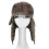 Ρωσικό καπέλο Ushanka για κρύα κλίματα, χειμερινό καπέλο παγιδευτή με αυτιά για κρύο 4