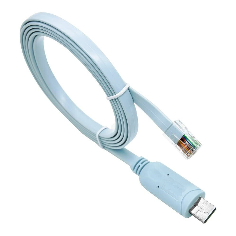 Console Cable For Network Equipment, Usb C To Rj45 Console Cable With Ftdi Chipset For Routers Switches, High-Speed Serial Communication Support For 9169997327420
