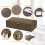 Sturdy Structure Underbed Storage Container, Multi-purpose Use Foldable Fabric Organizer, Ultra Thick Fabric With Reinforced Stitching, Low-profile 2