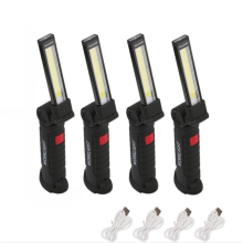Verstelbare verlichting met 360 graden rotatie, oplaadbare LED-werklampen met magnetische voet en 5 lichtstanden voor handsfree gebruik.