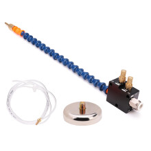 Coolant Sprayer For Drill Press Lubrication, Oil Reservoir, Spray System, Base Mounted Sprayer