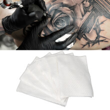 Salviettine monouso per tatuaggi morbide - 50 pezzi, potere detergente migliorato