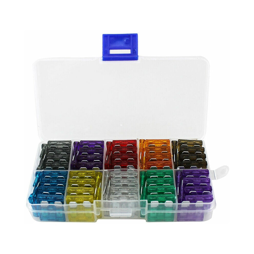 Transparent Housing Corrosion Resistance, Mini Small Fuse Assortment Enhanced Conductivity Complete Specifications For Car Boat Truck, Short Circuit 9173940395046