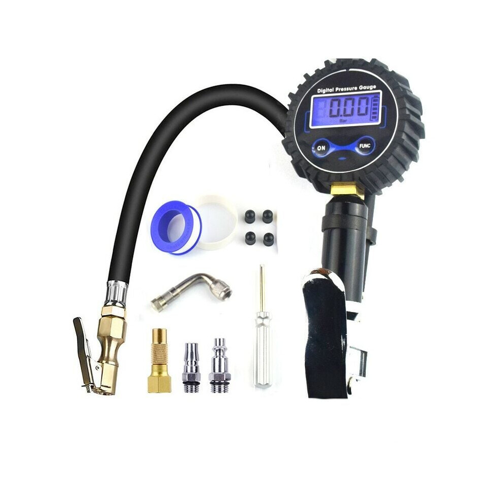 Digital Tire Pressure Gauge With Superior Construction, Quick Connect Coupler Ensuring Seamless Compatibility, High Definition Digital Display For 9405630283303