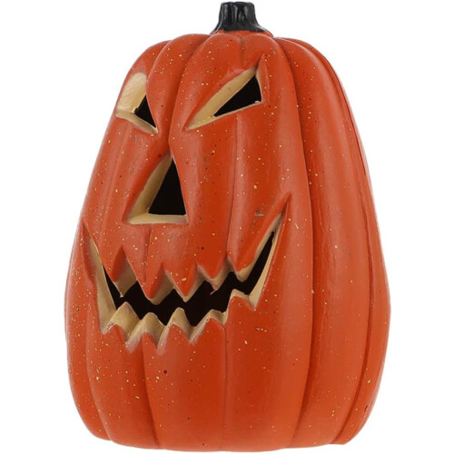 Μαγευτικό Φανάρι Jack O'Lantern: Λάμπα LED με κολοκύθα, Ανθεκτική διακόσμηση για