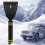 Auto windshield ice scraper window frost removal tool ice scraper car windshield scraper snow shovel ice crusher remover Ref: 5579 4