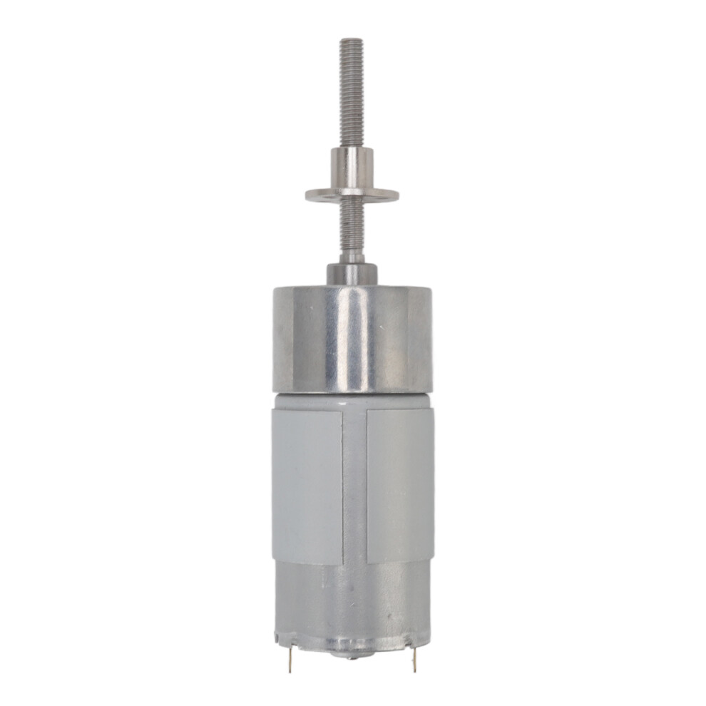 Dc 12V Aluminum Alloy Gear Motor With Brass Coil, 600Rpm M6 Flange 7901371719429
