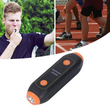 Electronic Whistle 3 Tone, 3 Volume Levels, LED Light, Orange