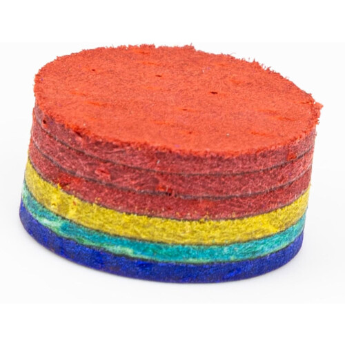 Billiard Tip Multicolor 6Layer Construction Friction Professional For Competitive Play 2