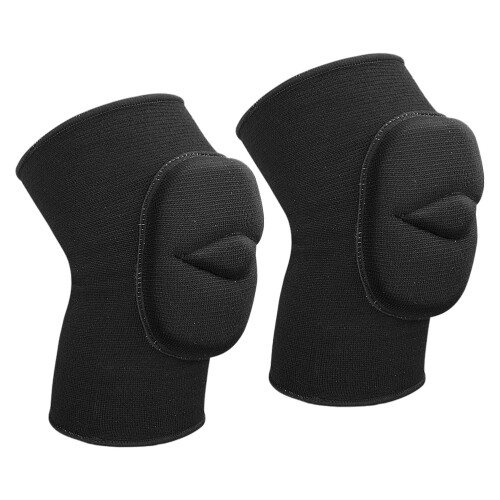 2Pièces Manchons Genoux Élastiques Pour Sports Loisirs