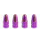 4Pièces Caps De Aluminium Violet Décoratif Résistant 3