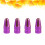 4Pièces Caps De Aluminium Violet Décoratif Résistant 10