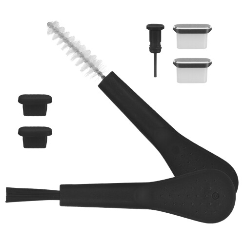 3Sets USB-C Staubschutz Set Handy Mehrfarbig