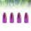 4Pièces Caps De Aluminium Violet Décoratif Résistant 7