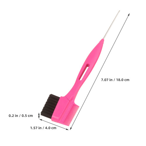 1Ensemble Brosse Sourcils PP Nylon Acier Tête Remplaçable 1