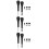 3Sets USB-C Staubschutz Set Handy Mehrfarbig 5