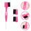 1Ensemble Brosse Sourcils PP Nylon Acier Tête Remplaçable 5