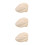 3Stk Beige Kinder Barettmütze Baumwollpolyester Für Draußen 8
