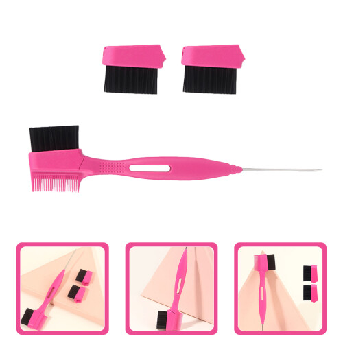 1Ensemble Brosse Sourcils PP Nylon Acier Tête Remplaçable 2