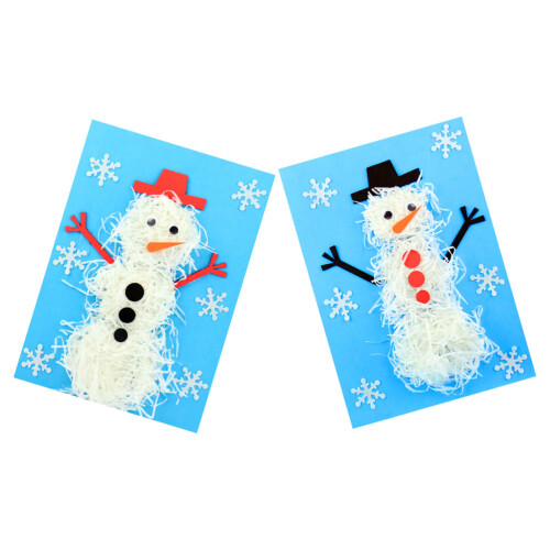 8 sets diy weihnachtsmann papier weihnachtsdekoration material 1