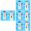8 sets diy weihnachtsmann papier weihnachtsdekoration material 8