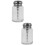 2Pièces Flacons Pression Rechargeables Verre Transparent Pour 9