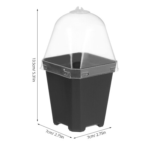 60Ensembles De Pots De , Plastique Durable Pour Plantes 2