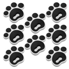 8Pièces Patchs Antidérapants En Silicone Pour Snowboard Noir