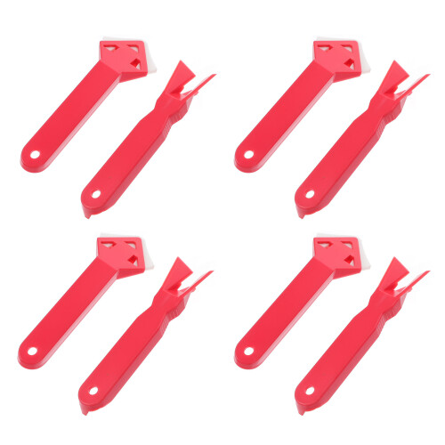 4Ensembles Kit Outils Finitions Calfeutrage Joint Rouge Maison