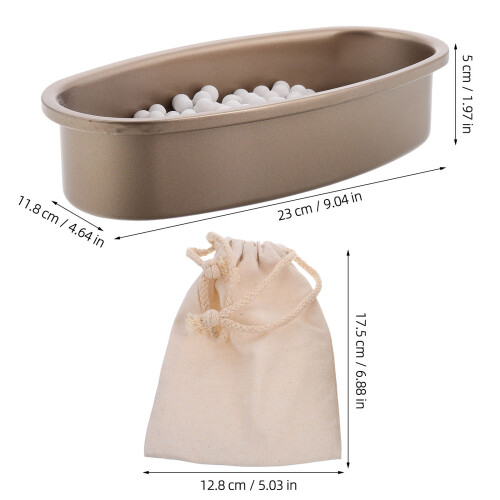 1Ensemble Pierre De Cuisson Beige En Céramique Pour Oeufs 1
