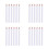 120Pièces Bois Blancs Dotting Nail Art 8