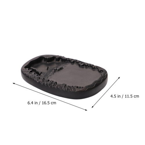 Plateau À En Argile Noire Outil De Calligraphique 1