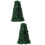 2 Pièces Artificielle En Vert Pour Maison Jardin 8