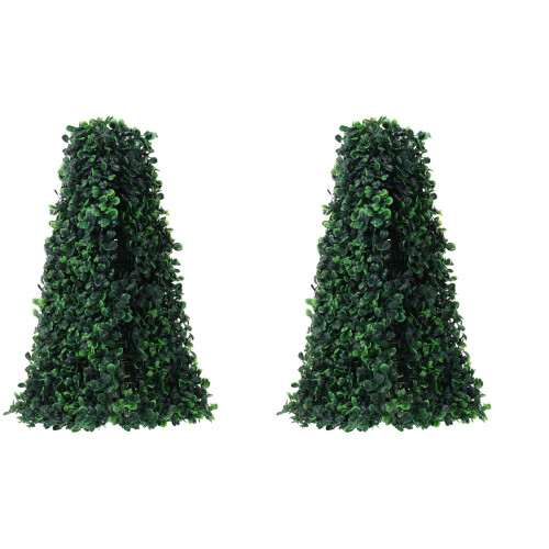 2 Pièces Artificielle En Vert Pour Maison Jardin 2