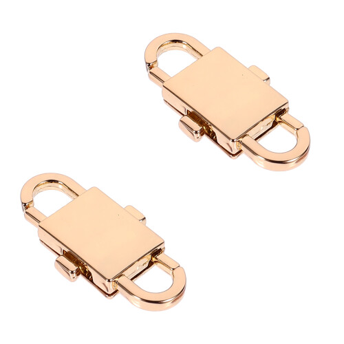 6 Pcs Adjustable Metal Buckle Chain Adjuster Bag Strap Accessories