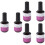 6 Pcs  14ml Uv Primer Base Gel Nail Art Tips Builder Polish Set 6