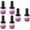 6 Pcs  14ml Uv Primer Base Gel Nail Art Tips Builder Polish Set 7