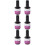 6 Pcs  14ml Uv Primer Base Gel Nail Art Tips Builder Polish Set 8