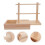 Lot Support Bois Double Pour Avec Rangement Aiguilles Fil 10