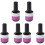 6 Pcs  14ml Uv Primer Base Gel Nail Art Tips Builder Polish Set 2