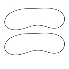 8Pcs Elastic Slow Cooker Lid Latch Bands for Kitchen Pot Lid Locking