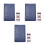 3pcs Points Record Book Bracket Cover Pu Portable 9