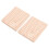 6Pcs Khaki Wooden Doll Display Rack Clay Figurines Displaying Base 1